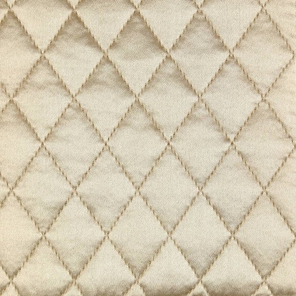 $488! NWT Ann Gish 100% Silk Charmeuse Quilted Pillow Sham - 36